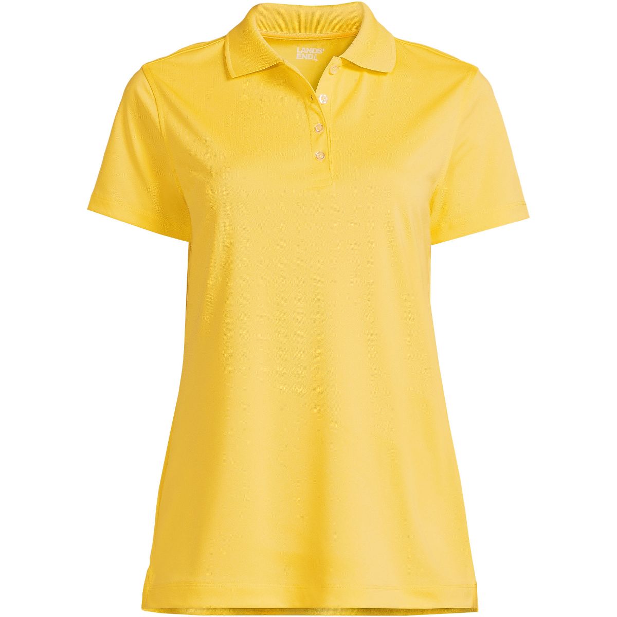 Lands' End Women's Short Sleeve Polyester Polo Shirt - thumbnail 5