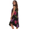 Riviera Sun Womens Floral Print Summer Dress - Beach Cover Up Sundress - Dresses for Women - 2 of 3