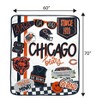 NFL Chicago Bears Native Fan Royal Plush Blanket - 2 of 3