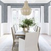 Tempaper & Co. 56 sq ft Textured Check Peel and Stick Wallpaper by Pure Salt Gray - 4 of 4