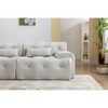 NicBex Couches for Living Room 53" Cloud Couch Large Single Sofa Chair Modern Lounge Chair Upholstered 1 Seater Sofa Couch with 1 Throw Pillow - 4 of 4