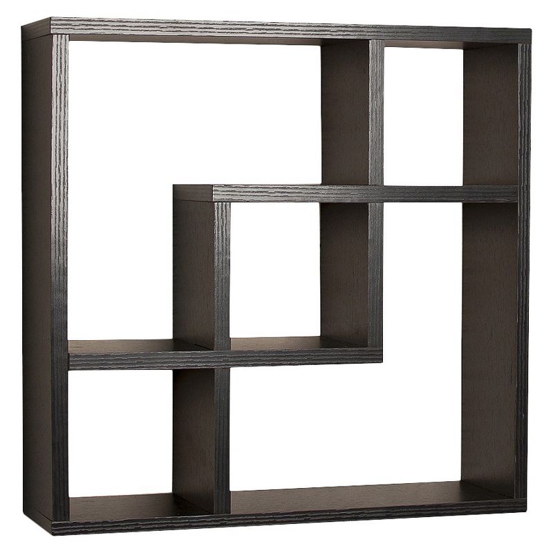 17.7" x 17.7" Geometric Square Wall Shelf - Danya B., 1 of 8
