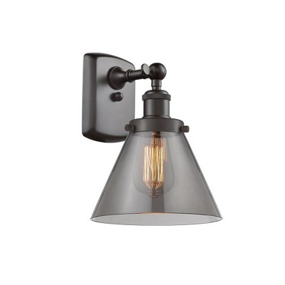 Cone - 1 Light Wall Sconce In Industrial Style-13 Inches Tall and 8 Inches Wide