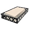 Legend Guest Towel Tray Black - Popular Bath Popular Home: Metal Vanity Accessory, Spot Clean, 9x5" Size - 2 of 4