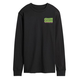 Men's - Spiderman - Green Goblin Panels Long Sleeve Graphic T