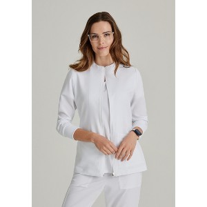 Barco Unify -Women's Team 3-Pocket Zip Front Warm-Up Scrub Jacket - 1 of 4