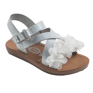 bebe Girls' Sandals - Cute Toddler Girls' Summer Shoes, Perfect Beach Sandals for Toddlers - 1 of 4