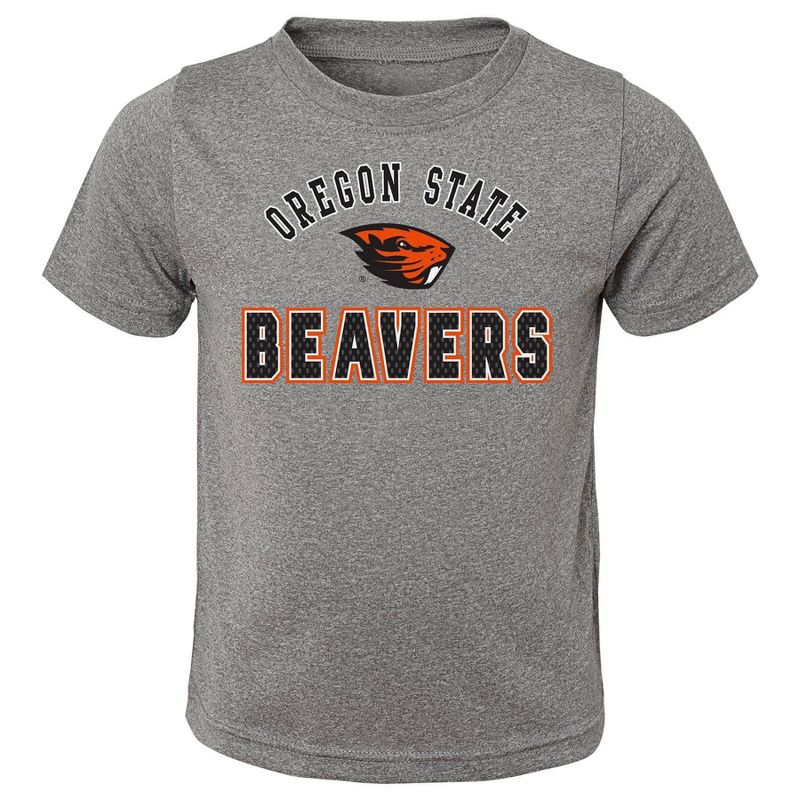 NCAA Oregon State Beavers Toddler Boys&#39; 2pk T-Shirt Set, 2 of 4