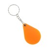 Unique Bargains Magnifier Keychain Teardrop Magnifier 10X Compact & Portable ABS Metal Acrylic Orange 1.97"x1.38"x0.31" 1 Pc - 3 of 3