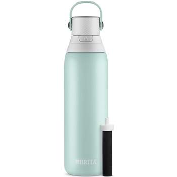 Brita Insulated Filtered Water Bottle with Straw, Reusable, BPA Free Plastic, Night Sky, 26 Ounce
