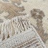 Home Mart Goods Ivory Beige Traditional Oriental Handmade Hand-knotted Wool Area Rug - 2 of 4