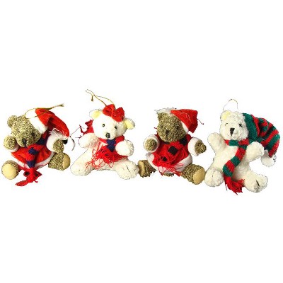 stuffed mr and mrs santa claus