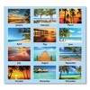 Tropical Escape Wall Calendar, Tropical Escape Photography, 15 x 12, Pale Blue/Multicolor Sheets, 12-Month (Jan to Dec): 2025 - 3 of 4