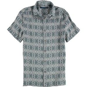 Perry Ellis Mens Multi Patterned Button Up Shirt - 1 of 2