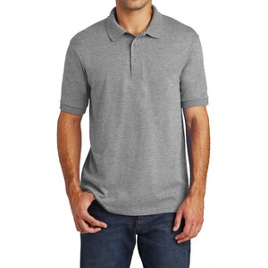 Mafoose Men's Core Blend Jersey Knit Polo Shirt - 1 of 4