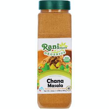 Organic Chana Masala, Indian 9-Spice Blend - 20oz (567g) - Rani Brand Authentic Indian Products