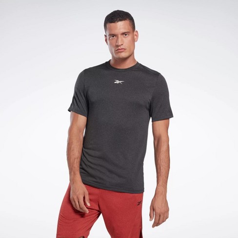 Vær modløs Suri skæg Reebok Workout Ready Melange T-shirt Mens Athletic T-shirts Small Night  Black : Target