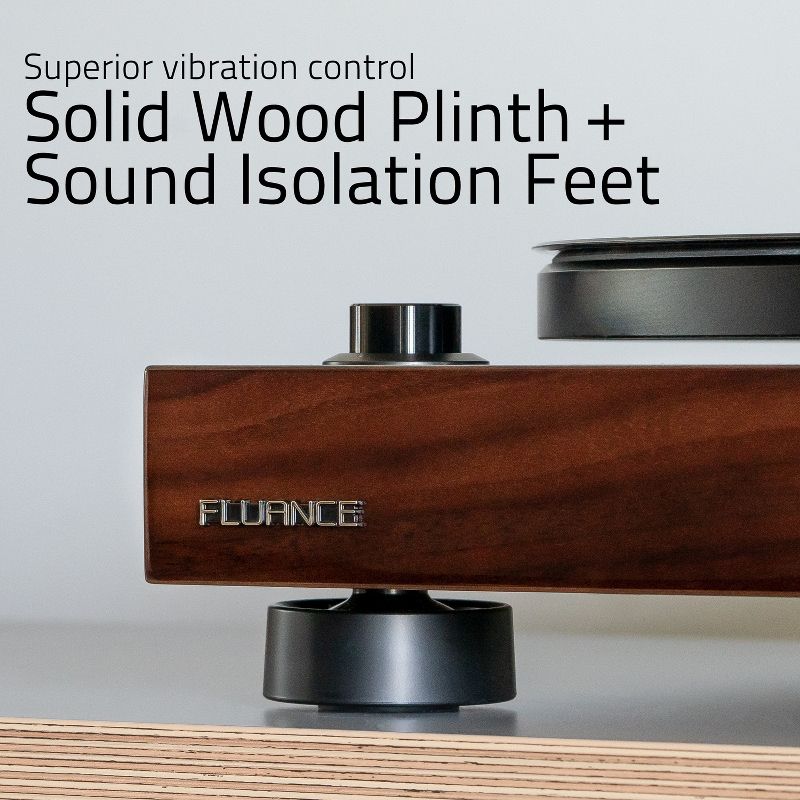 Fluance RT81 Elite High Fidelity Vinyl Turntable and Ai81Powered 2-Way Floorstanding Tower Speakers, 5 of 10