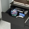 NicBex 3 Drawer Mobile File Cabinet with Casters,Office Cabinet with Grooved Handle Design,Modern Storage Cabinet,Filing Cabinet for Home Office - 4 of 4