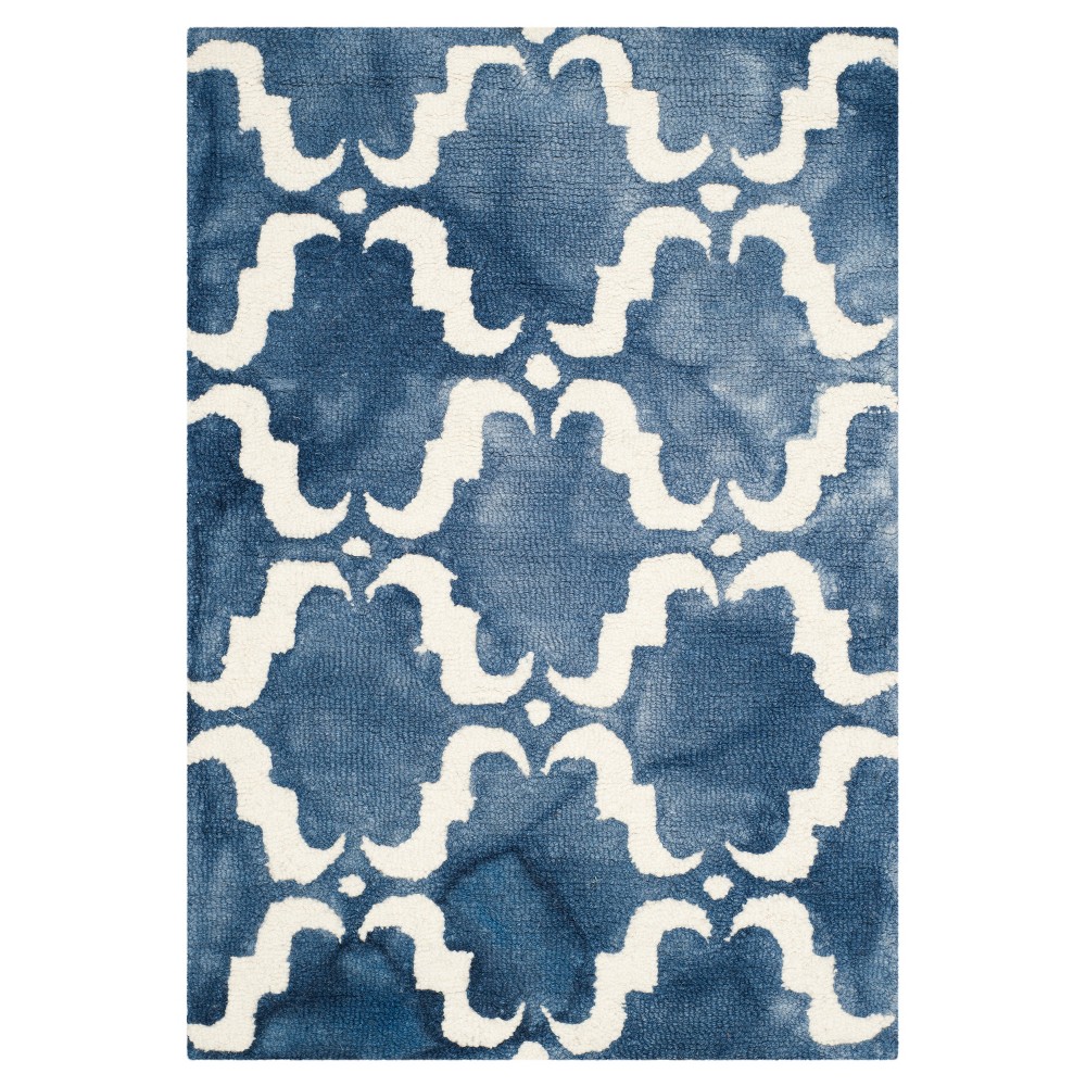 2'x3' Charleston Accent Rug Navy/Ivory - Safavieh