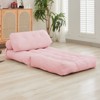 Mjkone Folding Sofa Bed, Convertible Sleeper Chair with Pillow - 4 of 4