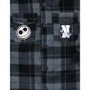 Disney Nightmare Before Christmas Flannel Shacket - 2 of 4