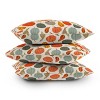16"x16" Avenie Fall Pumpkin and Squash Square Throw Pillow - Deny Designs: Abstract Design, Removable Cover, Indoor Decor - 4 of 4