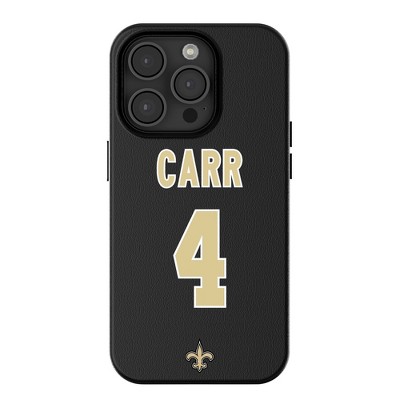 Keyscaper NFL New Orleans Saints Players Game Tactic MagSafe Compatible Cell Phone Case for Apple iPhone