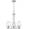 Millennium Lighting Ashford 3 - Light Chandelier in  Brushed Nickel - 2 of 4