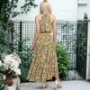Anna-Kaci Women's Halter Neck Belted Ruffle Floral Print Maxi Dress - 4 of 4