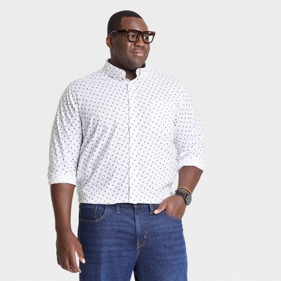 Men's Tall Floral Print Standard Fit 