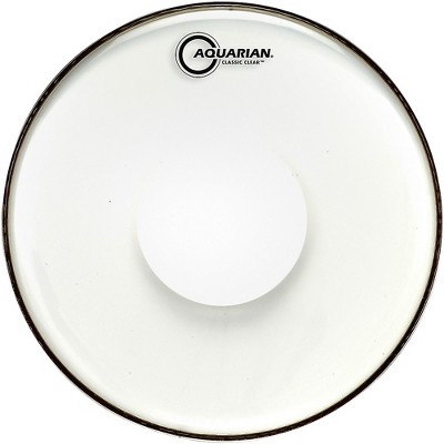 Aquarian Classic Clear With Power Dot Tom Head