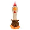TrustyPup Long Neck Rowdy Rooster with Chew Guard Dog Toy - 2 of 4