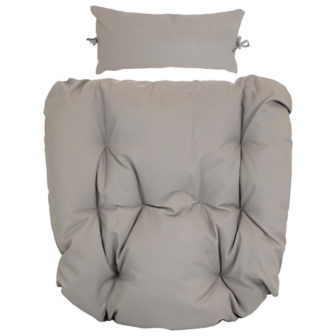 Outdoor egg chair online replacement cushion