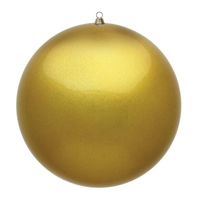 Christmas by Krebs - Plastic Shatterproof Ornament Decoration - Gold Dust with Tangles