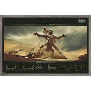 Trends International Star Wars: Book of Boba Fett - Chapter 1 Concept Art Framed Wall Poster Prints - 1 of 4