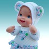 Baby's First Love Bear Doll - White Quilted Outfit, Interactive Musical Toy 3mo+ - 4 of 4