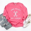 Simply Sage Market Women's Pine Valley Ski Lodge Long Sleeve Garment Dyed Tee - 3 of 4