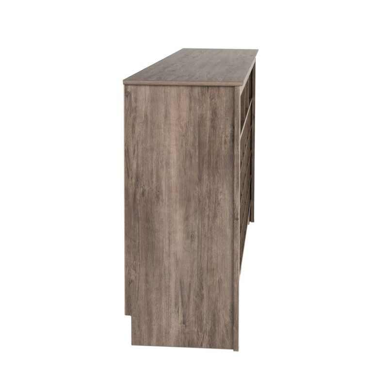 60" Entryway Shoe Cubby Console - Prepac, 5 of 13