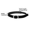 Allegra K Womens Elastic Detachable Buckle Shoe Ankle Straps Belt Band for Heels 33.5cm/13.19" 2 Pairs - 3 of 4