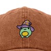 Dalix Sorcerer Frog Embroidered Cap Cotton Baseball Cute Cool Dad Hat Womens - 2 of 4