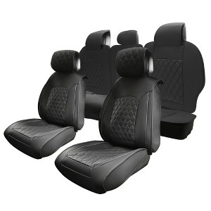 Unique Bargains Front Rear Seat Protector Pads for GMC Sierra 1500 5 Pcs - 1 of 4
