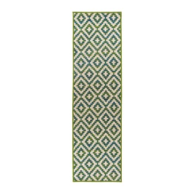 World Rug Gallery Contemporary Geometric Trellis Indoor/outdoor Area ...