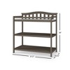 Child Craft Arch Top Infant Changing Table, Water-Resistant Pad and Safety Strap, Anti-Tip Kit Included to Prevent Tipping, Baby Safe Finish - 4 of 4