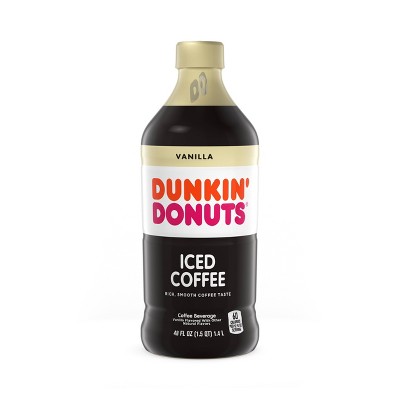 Dunkin' Donuts Vanilla Iced Coffee - 48 fl oz