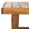 Duncan Coffee Table - Indoor/Outdoor - PAT7331 - Natural - Safavieh - 3 of 4