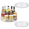 LunaLulinlk Rotating Lazy Susan Turntable Organizer for Kitchen Cabinets Spices Storage, 3 Pack, 11.4in + 9in+ 9in - 4 of 4