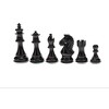 WE Games Luxury Staunton Bridle Knight Chess Pieces,  4 inch king - 3 of 4