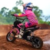 Jojoka 24V Electric Dirt Bike for Kids 350W Motorcycle Max 15 MPH,3-Speed Modes - 3 of 4