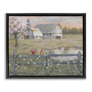 Stupell Industries Blossoming Trees Country Farm, 21" x 17" - 1 of 4